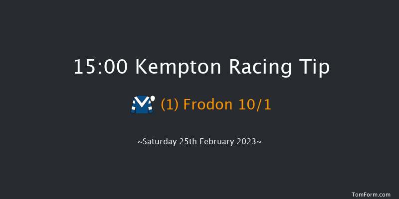 Kempton 15:00 Handicap Chase (Class 1) 24f Wed 22nd Feb 2023