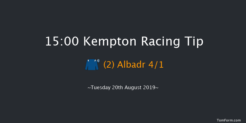 Kempton 15:00 Stakes (Class 5) 8f Wed 14th Aug 2019