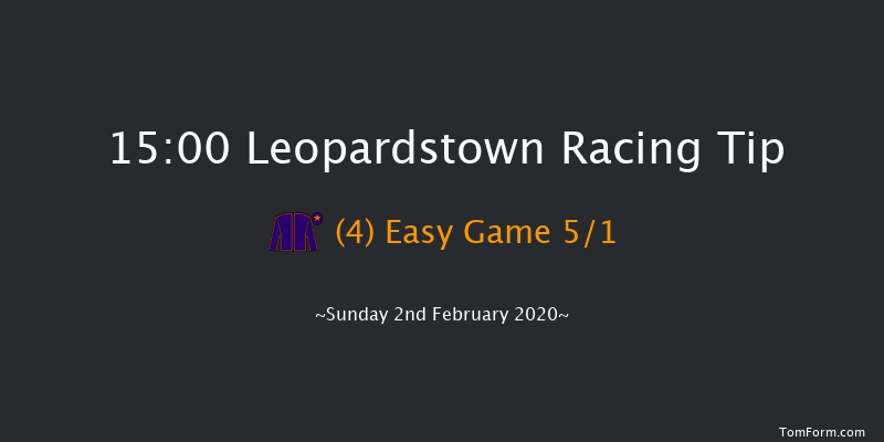 Leopardstown 15:00 Novice Chase 21f Sat 1st Feb 2020