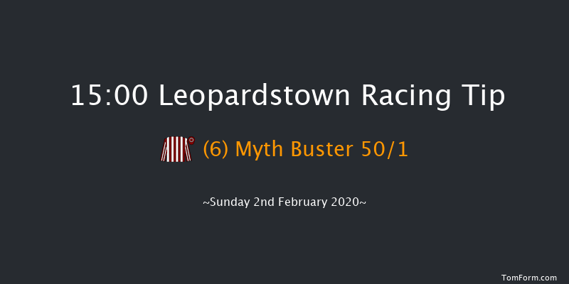 Leopardstown 15:00 Novice Chase 21f Sat 1st Feb 2020