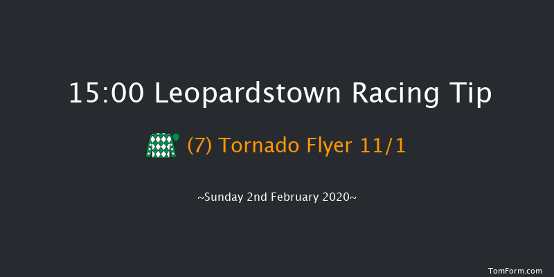 Leopardstown 15:00 Novice Chase 21f Sat 1st Feb 2020