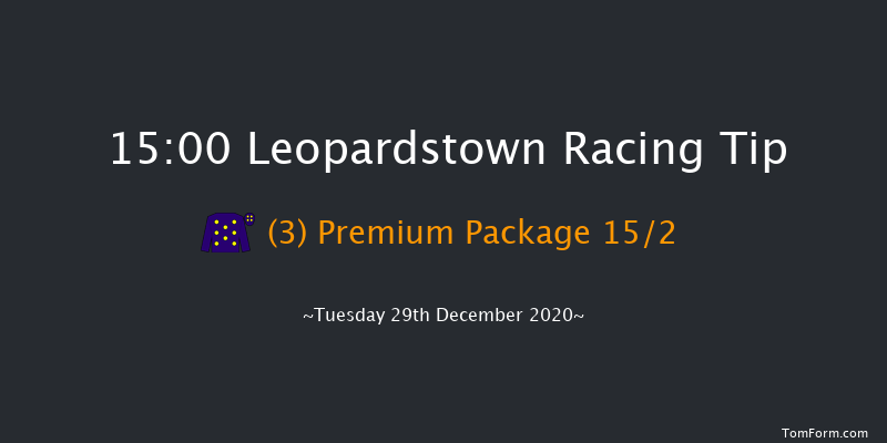 Irish Stallion Farms EBF Novice Handicap Hurdle (80-130) Leopardstown 15:00 Handicap Hurdle 20f Mon 28th Dec 2020