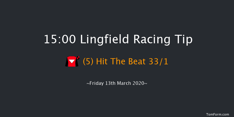 Bombardier 'March To Your Own Drum' Claiming Stakes Lingfield 15:00 Claimer (Class 6) 7f Wed 11th Mar 2020