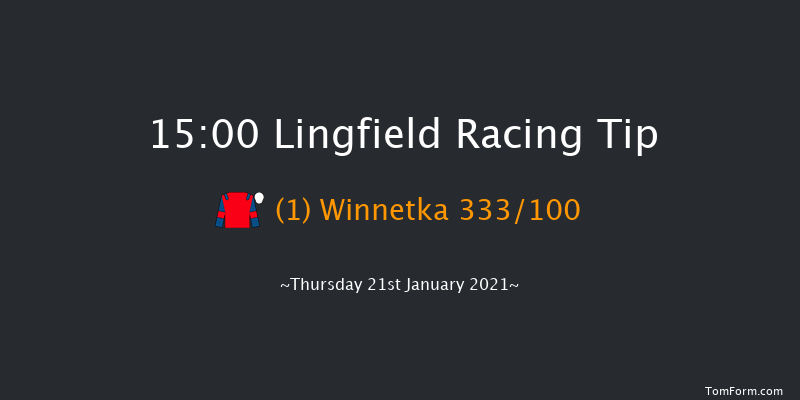 Betway Median Auction Maiden Stakes Lingfield 15:00 Maiden (Class 6) 6f Mon 18th Jan 2021