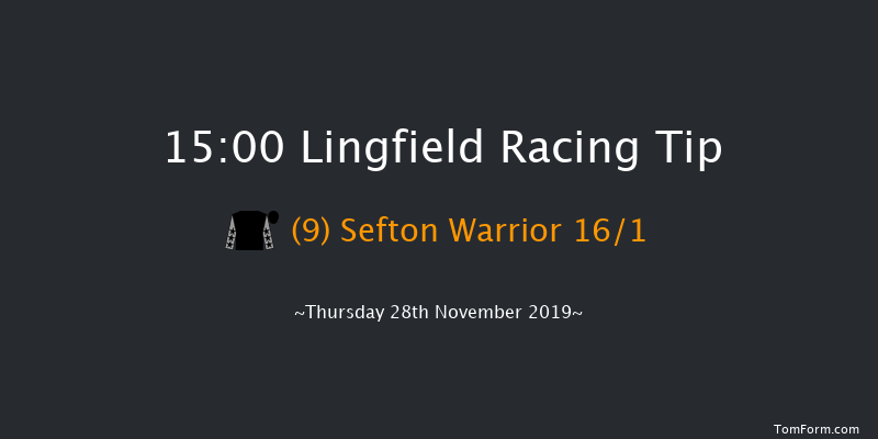 Lingfield 15:00 Stakes (Class 5) 8f Sat 23rd Nov 2019