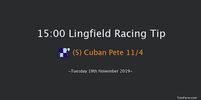 Lingfield 15:00 Handicap Chase (Class 3) 24f Sat 16th Nov 2019