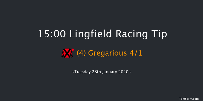 Lingfield 15:00 Handicap Hurdle (Class 4) 16f Sat 25th Jan 2020