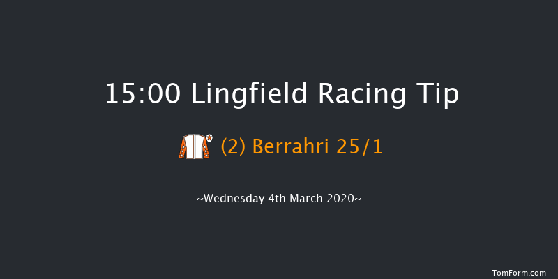 Betway Handicap Lingfield 15:00 Handicap (Class 4) 12f Sat 29th Feb 2020