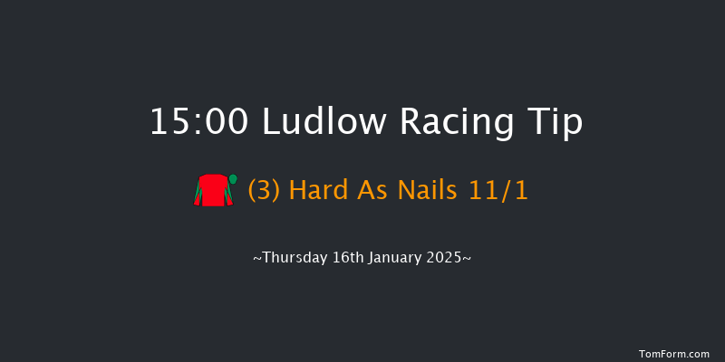 Ludlow  15:00 Handicap Hurdle (Class 4) 16f Mon 6th Jan 2025