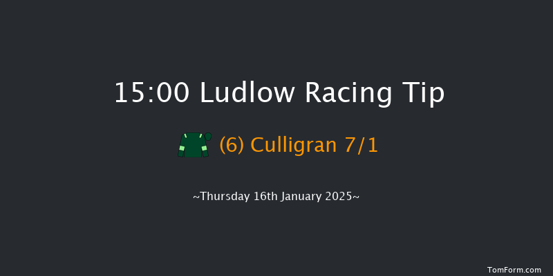 Ludlow  15:00 Handicap Hurdle (Class 4) 16f Mon 6th Jan 2025