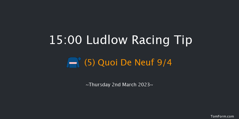 Ludlow 15:00 Handicap Chase (Class 3) 24f Wed 22nd Feb 2023