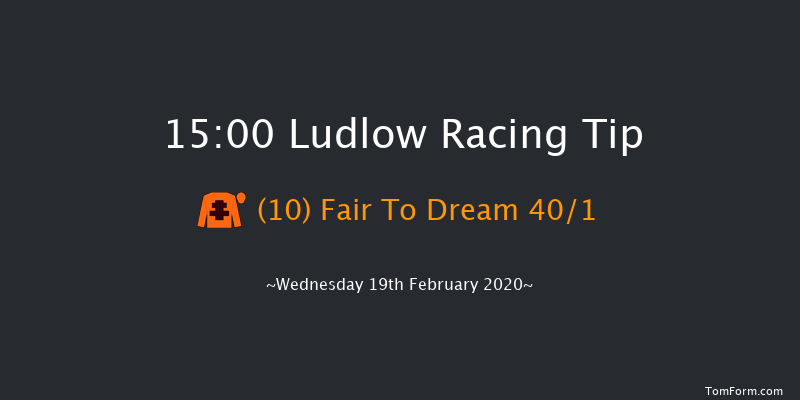 Michael Lumsden Memorial Handicap Hurdle Ludlow 15:00 Handicap Hurdle (Class 3) 16f Wed 5th Feb 2020