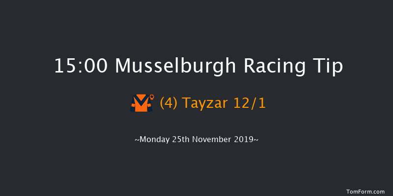 Musselburgh 15:00 Handicap Hurdle (Class 4) 16f Wed 6th Nov 2019