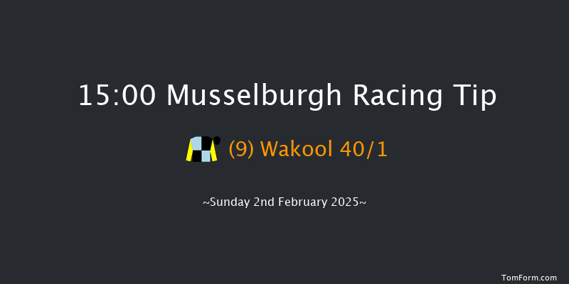 Musselburgh  15:00 Handicap Hurdle (Class 2) 24f Sat 1st Feb 2025