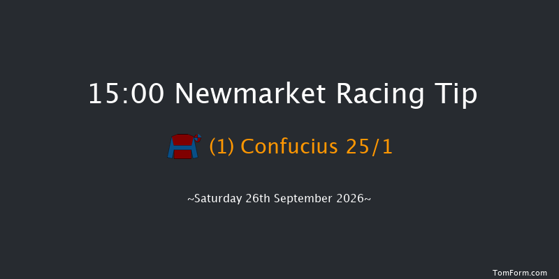 Newmarket 15-00 (Class 1) 6f Fri 25th Sep 2026