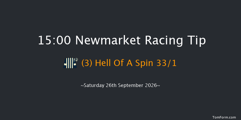 Newmarket 15-00 (Class 1) 6f Fri 25th Sep 2026