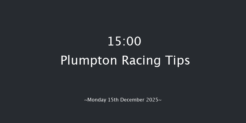 Plumpton 15-00 (Class 5) 20f Mon 1st Dec 2025