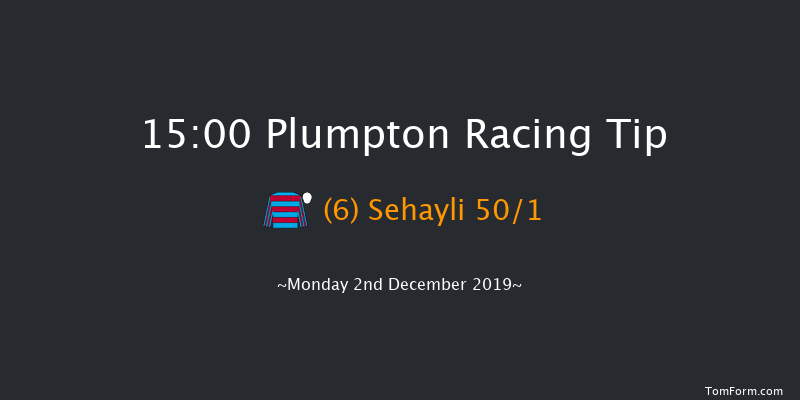 Plumpton 15:00 Handicap Hurdle (Class 5) 16f Mon 18th Nov 2019