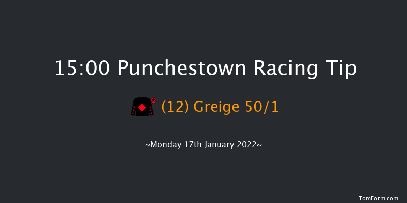 Punchestown 15:00 Maiden Hurdle 24f Sun 16th Jan 2022