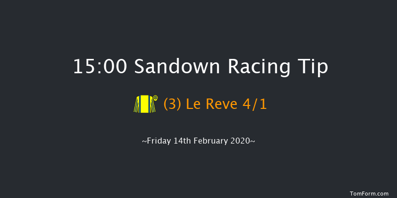 Castel Royal Artillery Gold Cup Sandown 15:00 Conditions Chase (Class 3) 24f Sat 1st Feb 2020
