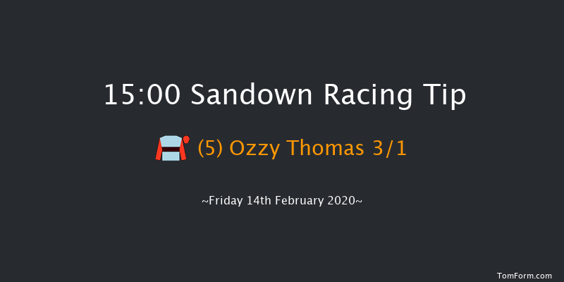 Castel Royal Artillery Gold Cup Sandown 15:00 Conditions Chase (Class 3) 24f Sat 1st Feb 2020