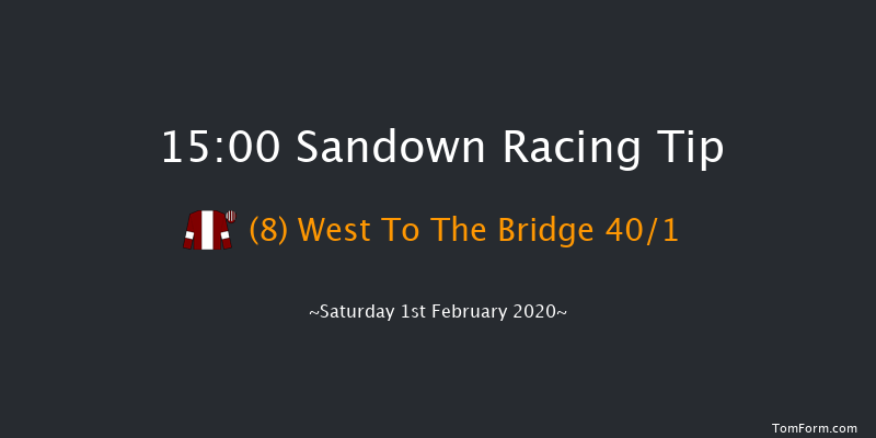 Sandown 15:00 Handicap Hurdle (Class 1) 23f Sat 4th Jan 2020