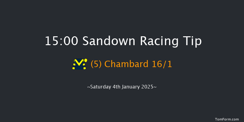 Sandown  15:00 Handicap Chase (Class 2) 24f Sat 7th Dec 2024