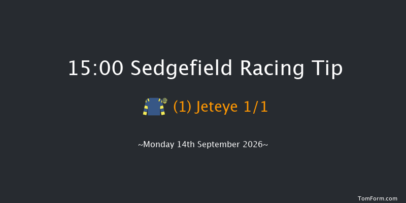 Sedgefield 15-00 (Class 5) 26f Wed 9th Sep 2026