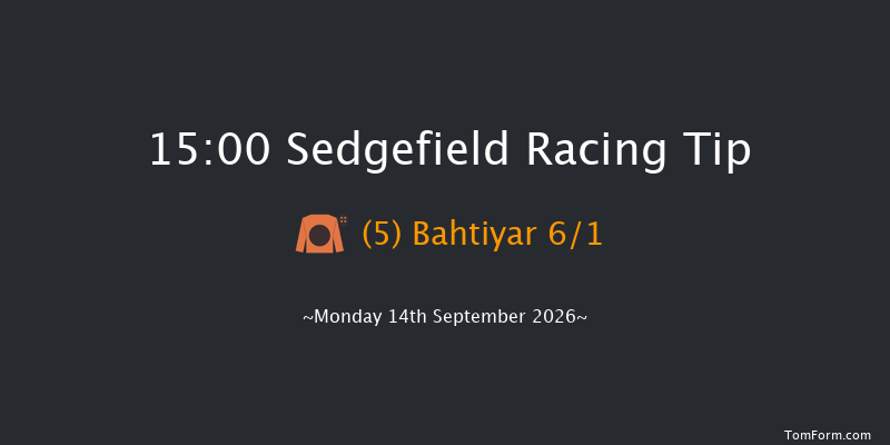 Sedgefield 15-00 (Class 5) 26f Wed 9th Sep 2026