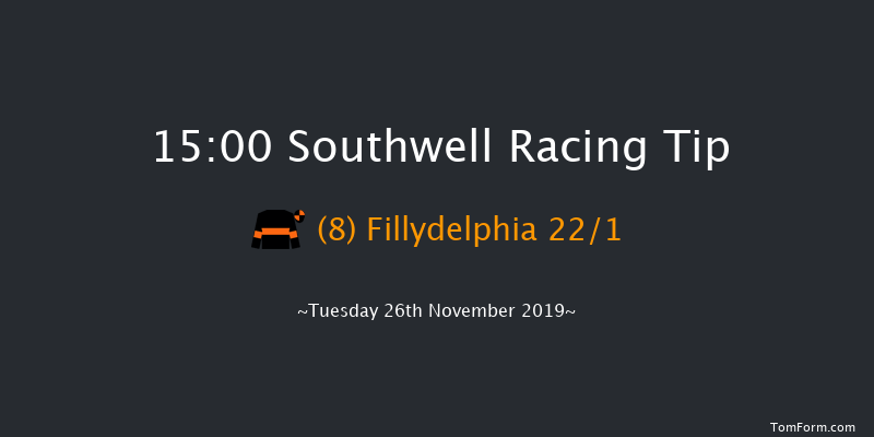 Southwell 15:00 Handicap Hurdle (Class 5) 16f Mon 18th Nov 2019