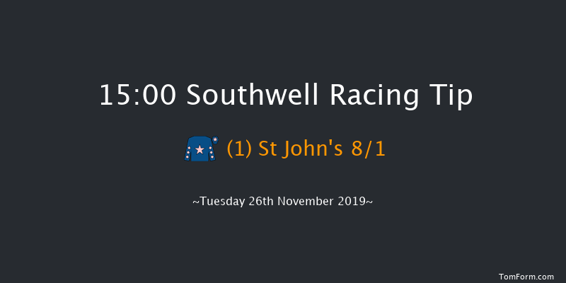Southwell 15:00 Handicap Hurdle (Class 5) 16f Mon 18th Nov 2019