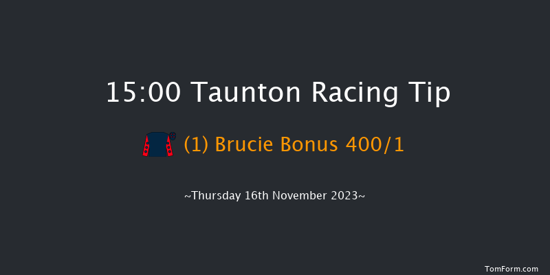 Taunton 15:00 Maiden Hurdle (Class 4) 19f Thu 27th Apr 2023