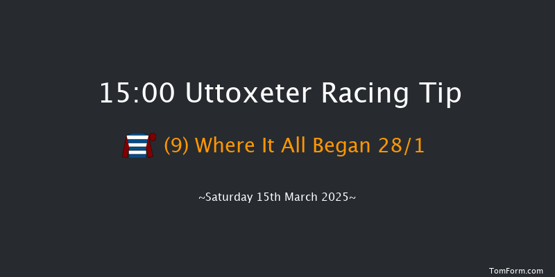 Uttoxeter  15:00 Handicap Chase (Class 1) 34f Sat 8th Feb 2025