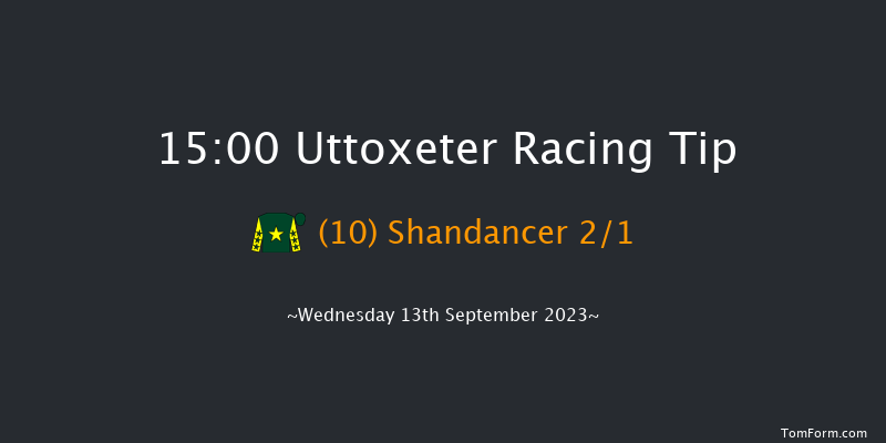 Uttoxeter 15:00 Maiden Hurdle (Class 4) 20f Wed 30th Aug 2023
