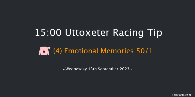 Uttoxeter 15:00 Maiden Hurdle (Class 4) 20f Wed 30th Aug 2023