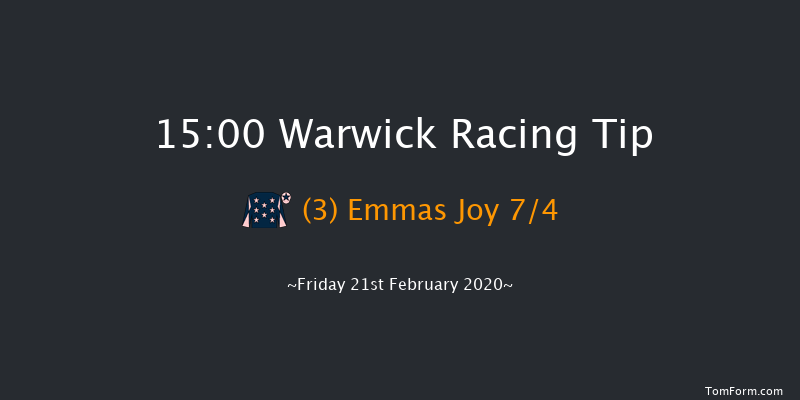 Jumping For Joy On Racing TV Jane Seymour Mares' Novices' Hurdle (Grade 2) Warwick 15:00 Maiden Hurdle (Class 1) 19f Sat 8th Feb 2020