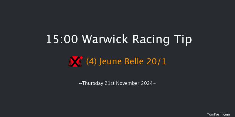 Warwick  15:00 Handicap Chase (Class 4) 20f Wed 20th Nov 2024