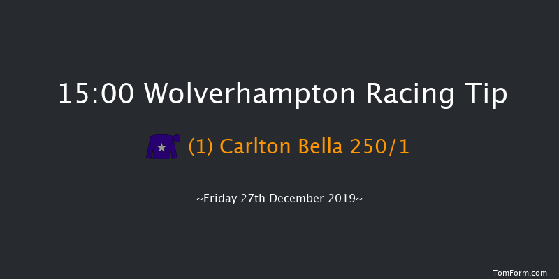 Wolverhampton 15:00 Stakes (Class 5) 9f Thu 26th Dec 2019