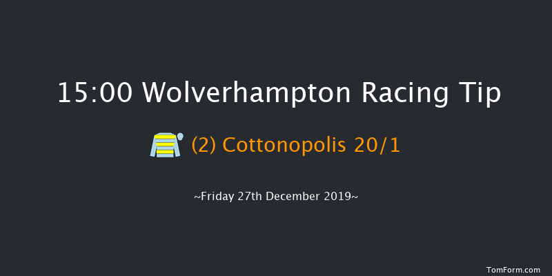 Wolverhampton 15:00 Stakes (Class 5) 9f Thu 26th Dec 2019