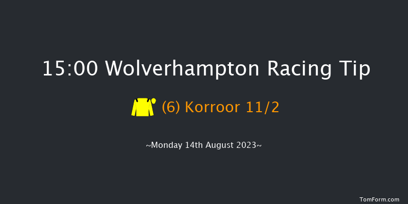 Wolverhampton 15:00 Stakes (Class 5) 6f Fri 4th Aug 2023