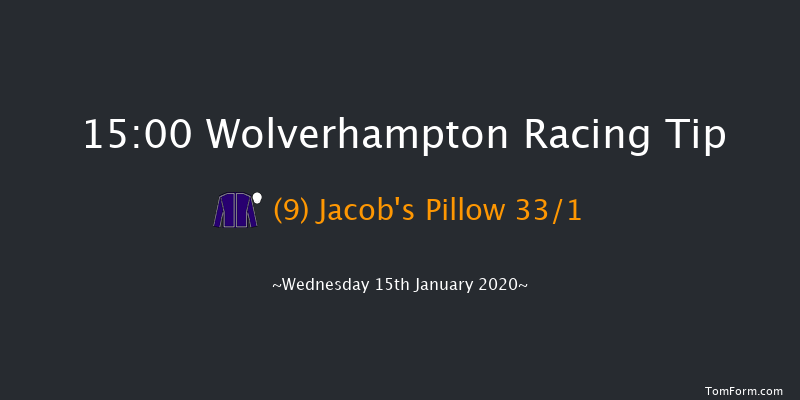 Wolverhampton 15:00 Handicap (Class 6) 6f Mon 13th Jan 2020