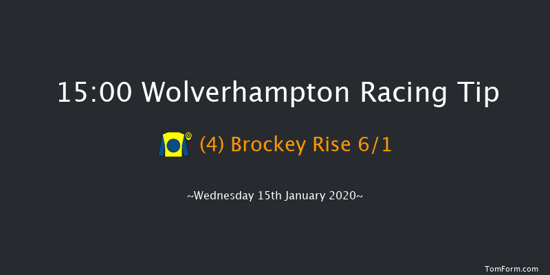 Wolverhampton 15:00 Handicap (Class 6) 6f Mon 13th Jan 2020
