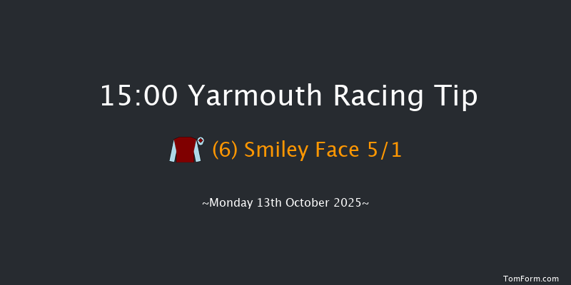 Yarmouth 15-00 (Class 4) 6f Mon 6th Oct 2025