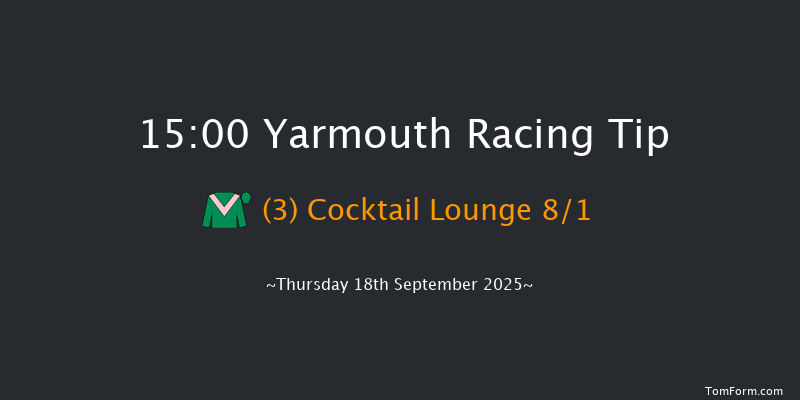 Yarmouth 15-00 (Class 6) 8f Wed 17th Sep 2025