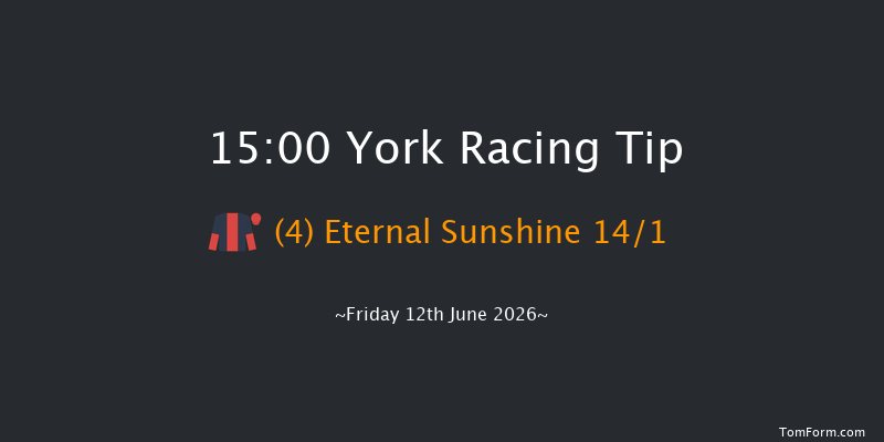 York 15-00 (Class 2) 6f Sat 23rd May 2026