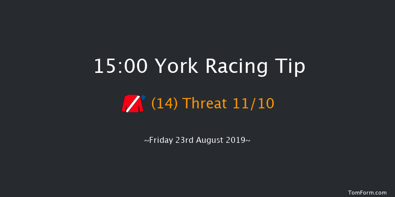 York 15:00 Group 2 (Class 1) 6f Thu 22nd Aug 2019