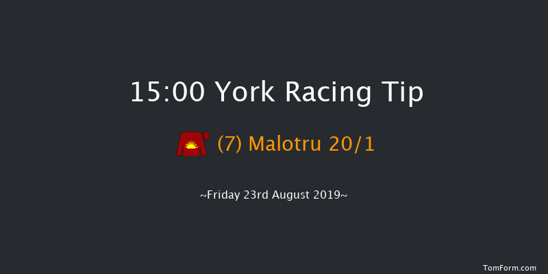 York 15:00 Group 2 (Class 1) 6f Thu 22nd Aug 2019