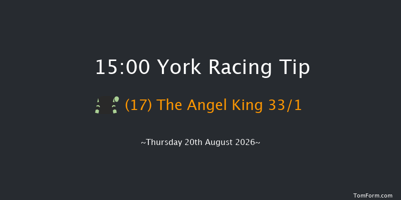 York 15-00 (Class 2) 7f Wed 19th Aug 2026