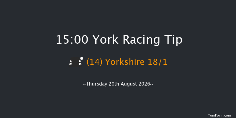 York 15-00 (Class 2) 7f Wed 19th Aug 2026
