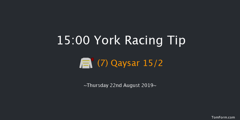 York 15:00 Handicap (Class 2) 8f Wed 21st Aug 2019